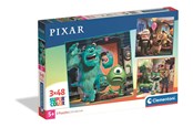 Palapelit - Clementoni Puzzle Square - Disney Pixar 3x48 pieces Lattia - 25065