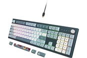 Näppäimistöt - Montech MKey TKL Freedom - Gateron G Pro 2.0 Brown - Pohjoismainen - MK87FB-Nor