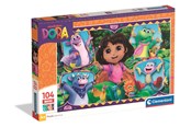Palapelit - Clementoni Puslespil Maxi Dora The Explorer -2- 2025 104 brikker Lattia - 25077