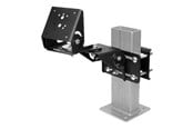 Seinäkiinnitys, AV-kiinnikkeet & AV-kalusteet - Gamber-Johnson LLC Gamber-Johnson Dual Clam Shell with Arm and Large Plate mounting kit - black powder coat - Max - recommended for - 7160-0421