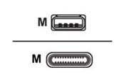 USB kaapelit - Zebra - USB-C cable - USB to USB-C - CBL-MPM-USB1-01