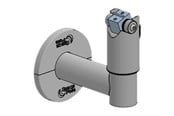 Seinäkiinnitys, AV-kiinnikkeet & AV-kalusteet - Ergonomic Solutions SpacePole Wall Mount with DuraTilt - Max - recommended for - SPV3501-02