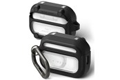Puhelin - Kannet ja kotelot - Ringke UX Magnetic Case for AirPods Pro 3 - Black and Clear - 8800293859444