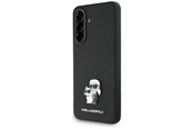 Puhelin - Kannet ja kotelot - Karl Lagerfeld Saffiano Case w/ K&C Metal Logo for Samsung Galaxy A56 - Black - 3666339454500