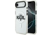 Puhelin - Kannet ja kotelot - Karl Lagerfeld IML Karl Sketch Logo MagSafe Case for iPhone 17 Air - Transparent - 3666339504564