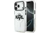 Puhelin - Kannet ja kotelot - Karl Lagerfeld IML Karl Sketch Logo MagSafe Case for iPhone 17 Pro - Transparent - 3666339504571