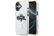 Puhelin - Kannet ja kotelot - Karl Lagerfeld IML Karl Sketch Logo MagSafe Case for iPhone 17 - Transparent - 3666339504557