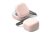 Puhelin - Kannet ja kotelot - Ringke Silicone Case for Samsung Galaxy Buds 4 / 4 Pro - Pink - 8800328816770