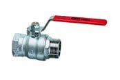 Liitostarvikkeet putkille - Cimberio RED5 palloventtiili muhvi/nippa, 3/4" - RED5MF3/4