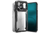 Puhelin - Kannet ja kotelot - Ringke Fusion X Case for Nothing Phone 4A Pro - Clear Black - 8800328818842