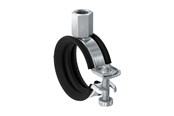 Putkiasennukset ja liittimet - Fischer SaMontec putkikannake FGRS Universal, 25mm - 562352