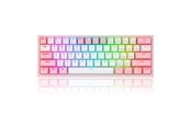 Näppäimistöt - REDRAGON K616-RGB Fizz Pro Pink - US layout - US International - Vaaleanpunainen - K616-RGB-Pink