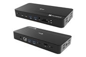 Telakointiasemat - I-Tec - docking station - USB-C / USB4 / Thunderbolt 3 / Thunderbolt 4 / Thunderbolt 5 - 2 x Thunderbolt 5 DP - 1GbE 2.5GbE - TB5TRIPLEDOCKM2PD