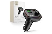 Puhelin - Adapterit & Laturit - Tech-Protect CC07 Car Charger 3-Ports PD 54W + Bluetooth FM Transmitter - Black - 5906302322770