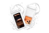 Puhelin - Kannet ja kotelot - Tech-Protect UWC7 6.9" Waterproof Case - White - 5906302323944