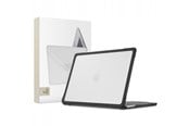 Laukut - Tech-Protect Velar Case for MacBook Air 13" 2023 / 2024 / 2025 / 2026 - Clear Black - 5906302324491