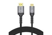 Näyttökaapeli - Tech-Protect UltraBoost Mini HDMI to HDMI 2.1 8K 60HZ 200cm Cable - Black - 5906302323708