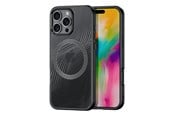 Puhelin - Kannet ja kotelot - Dux Ducis Aimo Mag Case with MagSafe for iPhone 16 Pro Max - Black - 6934913005996
