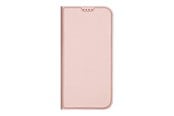 Puhelin - Kannet ja kotelot - Dux Ducis Skin Pro Case for iPhone 16 Pro Max with Flip and Card Slot - Pink - 6934913004227