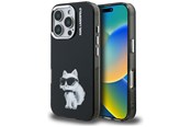 Puhelin - Kannet ja kotelot - Karl Lagerfeld IML Aquarelle Choupette & Logo iPhone 16 Pro Case - Black - 3666339464400