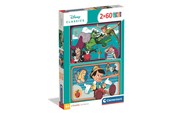 Palapelit - Clementoni Puzzle WD Classic 2x60 pieces Lattia - 24823