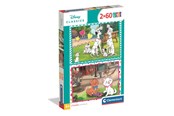 Palapelit - Clementoni Puzzle Disney Classic 2026 2x60 pieces Lattia - 24836