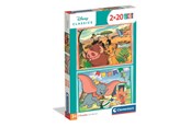 Palapelit - Clementoni Puzzle Disney Classic 2026 2x20 pieces Lattia - 24837