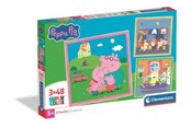 Palapelit - Clementoni Puzzle Peppa Pig 2026 3x48 pieces Lattia - 25001C