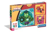 Palapelit - Clementoni Puzzle Square Iron Man and His Awesome 3x48 pieces Lattia - 25004