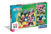 Palapelit - Clementoni Puzzle Mickey Mouse Club House 2026 3x48 pieces Lattia - 25005