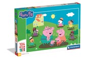 Palapelit - Clementoni Puzzle Maxi Peppa Pig 2026 104 pieces Lattia - 25017