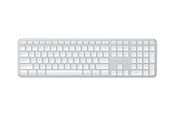 Näppäimistöt - Satechi Slim EX3 - keyboard - multi-connection for efficient typing full size - QWERTY - Nordic - silver Input Device - Näppäimistö - Pohjoismainen - Hopea - ST-KEX3S-ND