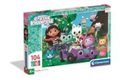 Palapelit - Clementoni Puzzle Gabby'S Dollhouse 2025 - 2 104 pieces Lattia - 25034