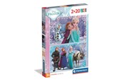 Palapelit - Clementoni Puzzle Frozen 2x20 pieces (2025) Lattia - 24825