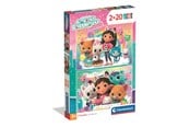 Palapelit - Clementoni Puzzle Gabby'S Dollhouse 2026 2x20 pieces Lattia - 24832