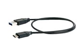 USB kaapelit - Schwaiger Power4You Professional - USB-C cable - USB Type A to 24 pin USB-C - 50 cm - LK050C533
