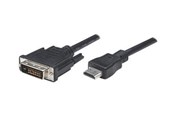 Näyttökaapeli - TECHLY adapter cable - HDMI / DVI - 3 m - ICOC-HDMI-D-030