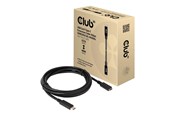 USB kaapelit - Club 3D CAC-1531 - USB-C extension cable - 24 pin USB-C to 24 pin USB-C - 1 m - CAC-1531