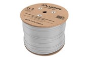 Verkkokaapelit - Lanberg bulk cable - 305 m - pantone cool grey 5C - Harmaa - LCS7L-11CU-0305-S