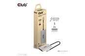 Näyttökaapeli - Club 3D - video adapter - 24 pin USB-C to DisplayPort - 23.5 cm - CSV-1586