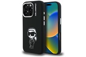 Puhelin - Kannet ja kotelot - Karl Lagerfeld Silicone Karl Sketch MagSafe Case for iPhone 16 Pro Max - Black - 3666339462611
