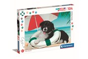 Palapelit - Clementoni Puzzle Puppy on the Beach 104 pieces (Super) Lattia - 25741