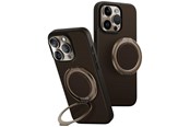 Puhelin - Kannet ja kotelot - UNIQ Keva Air Magclick Charging GripFit Case for iPhone 16 Pro - Brown - 8886463691779