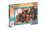 Palapelit - Clementoni Puzzle Disney Vaiana 2 104 pieces Lattia - 25787