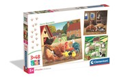 Palapelit - Clementoni Puzzle No 3x48 pieces Lattia - 25791