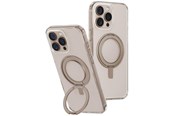 Puhelin - Kannet ja kotelot - UNIQ Swivix 360 Rotating Kickstand Case for iPhone 16 Pro Max - Gold - 8886463692059