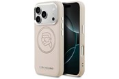 Puhelin - Kannet ja kotelot - Karl Lagerfeld K Head Point Logo MagSafe Case for iPhone 17 Pro - Pink - 3666339602857