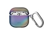 Puhelin - Kannet ja kotelot - UNIQ Iridescia Case for AirPods 4 Hang Case - Holo Multicolor - 8886463692660