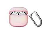 Puhelin - Kannet ja kotelot - UNIQ Iridescia Case for AirPods 4 Hang Case - Holo Pink - 8886463692684