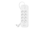 Virtakaapelit (ulkoinen) - Belkin Connect - surge protector - with 2 USB-C ports - SRB004VF2M-V2